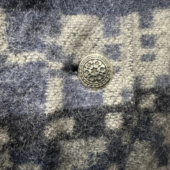 Woolrich USA Medium Women’s Wool Aztec Southwest Blazer Jacket Coat Vintage - Picture 2 of 6